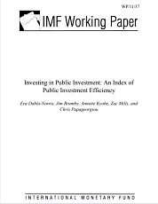 Investing in Public Investment: An Index of Public Investment Efficiency