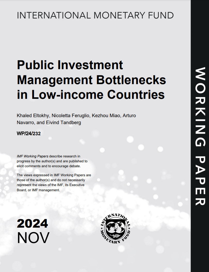 Public Investment Management Bottlenecks in Low-income Countries