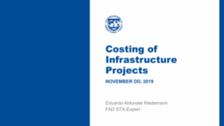 Costing of Infrastructure Projects
