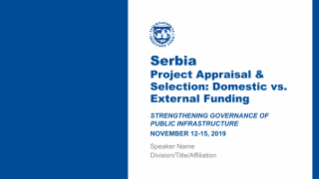 Serbia - Project Appraisal and Selection