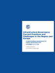 Infrastructure Governance Current Practices and Challenges in the Region and Europe