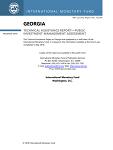Georgia Public Investment Management Assessment (PIMA)