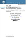 Ireland Public Investment Management Assessment (PIMA) 