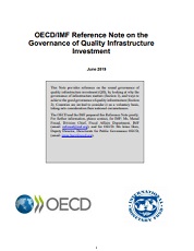 OECD/IMF Reference Note on the Governance of Quality Infrastructure Investment