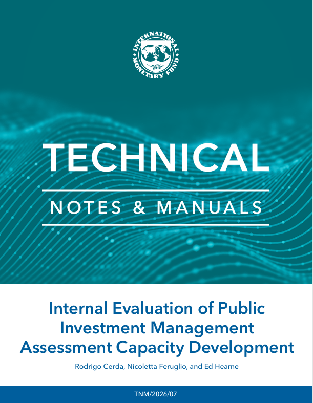 Internal Evaluation of Public Investment Management Assessment Capacity Development