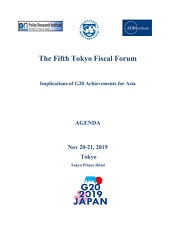 The Fifth Tokyo Fiscal Forum: Implications of G20 Achievements for Asia 